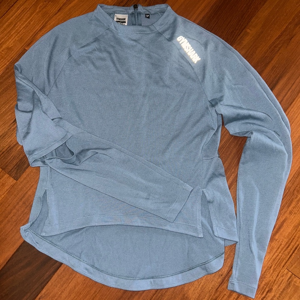 Gymshark Light Blue Performance Top